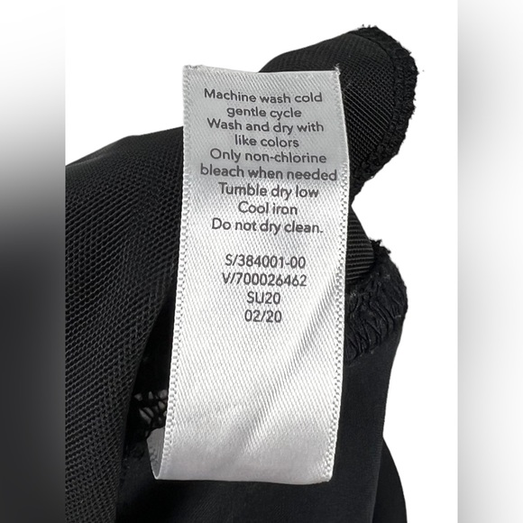 Athleta Size 12 Attitude Pant Pull On Lightweight Ruched Jogger Pants Black - Picture 9 of 12